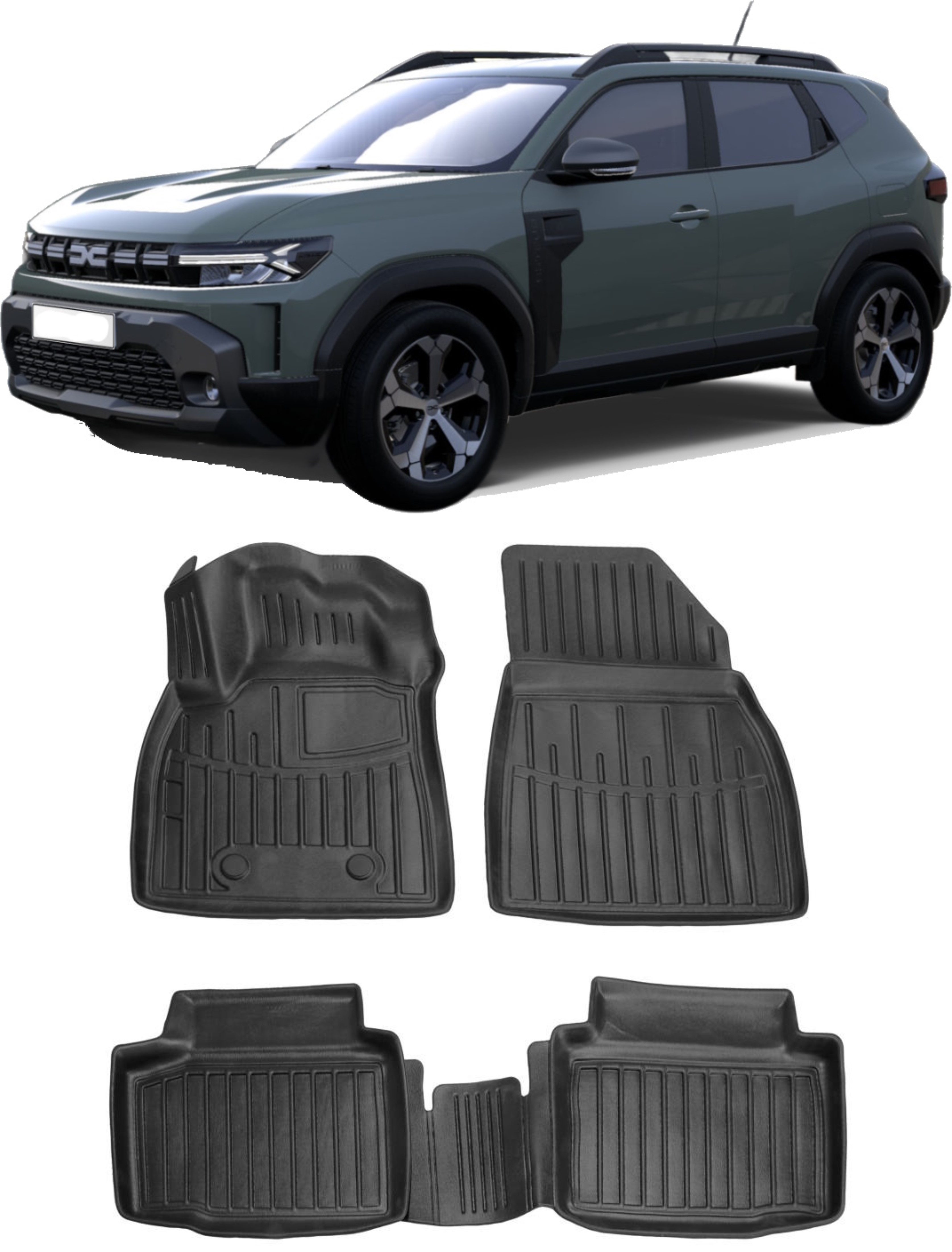 Set covorase auto DACIA DUSTER 2wd 4x2, 2024-2025